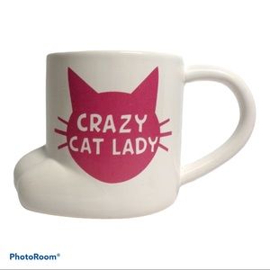 Crazy Cat Lady" Mug Cup from Bigmouth Inc. 16 oz